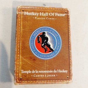 Vtg Hockey Hall of Fame Playing Cards